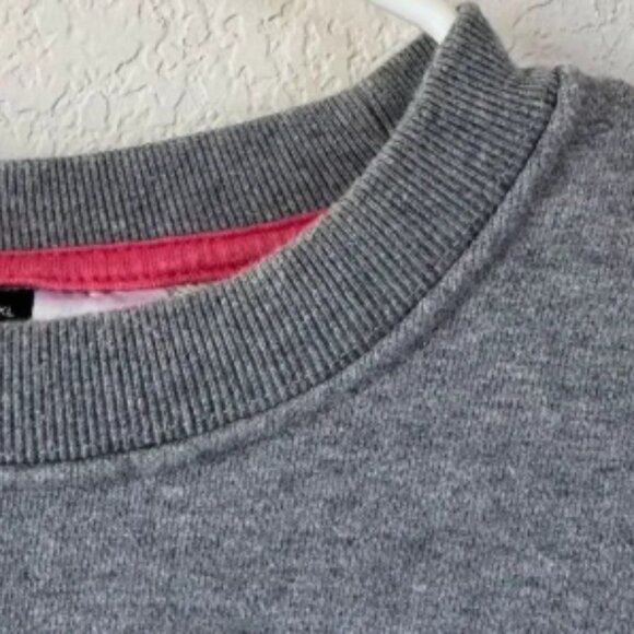 PS PAUL SMITH Sweatshirt Mens XL Grey Zebra Logo Pullover Sweater Preppy - Picture 3 of 7